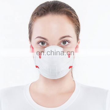 Disposable Molded Cup Anti Pollen Respirator Dust Mask with Filter