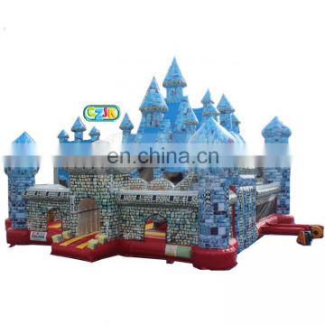 Medieval castle china commercial inflatable toddler for sale