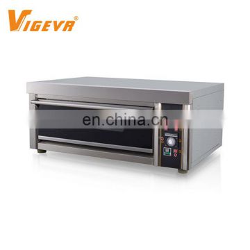 Professional Bakery Commercial Price Pizza Baking Single Deck Electric Bread Oven