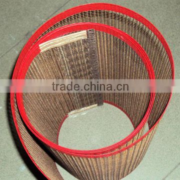 China 2*2/4*4/10*10mm mesh size teflon coated glassfiber belt 2014 hot sale high temperature