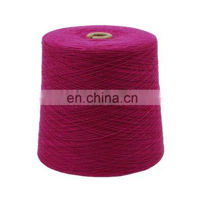 wholesale Promotion 2/36NM 50% BCI Cotton 45% Ecovero Viscose 5% Silk Yarn for knitting