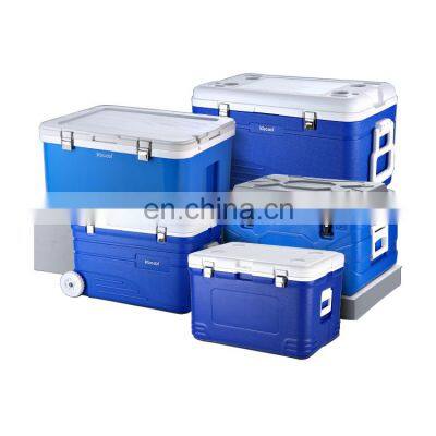 40L to 180L PU Foam Large Camping Ice Box Hard Plastic Ice Fish Cooler Box