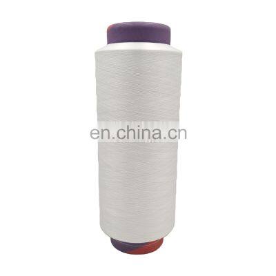 Factory product 100% Polyester Texturized 75d36f  POLYESTER WHITE YARN polyester dty yarn twisted