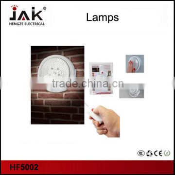 JAK HF5002 CE and RoHS certificated 5 LED remote control touch lamp