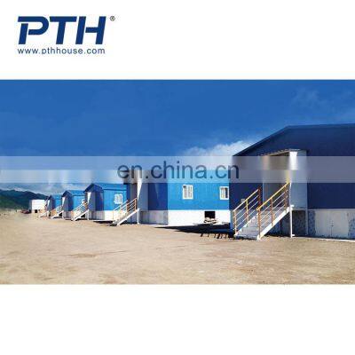 fast build accommodation flat pack prefabricated home container house for camp