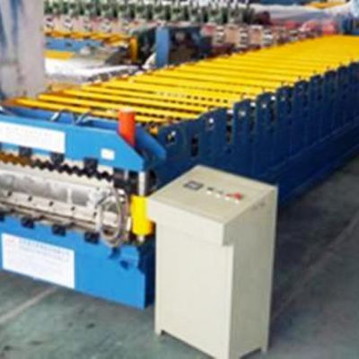 Roof Tile Wall Panel Color Steel Sheet Double Layer Roll Forming Machine