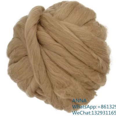 100 %Wool Knitting Yarn Customized Dyed 100% Wool Yarn For Hand Knitting