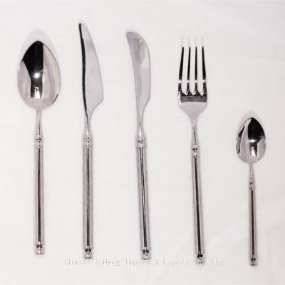 Stainless Steel Quality Product Metal Cutlery Sets Kitchen Flatware Dish Utensils Premium Knife Fork Spoon