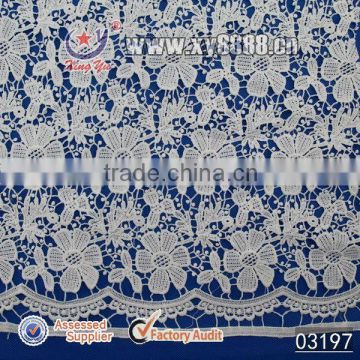 apparel garments accessories white cotton lace/guangzhou lace wholesale