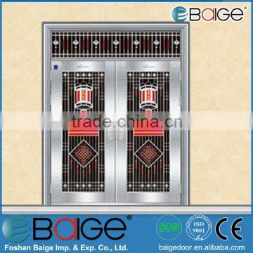 BG-SS9027 stainless steel gate double door