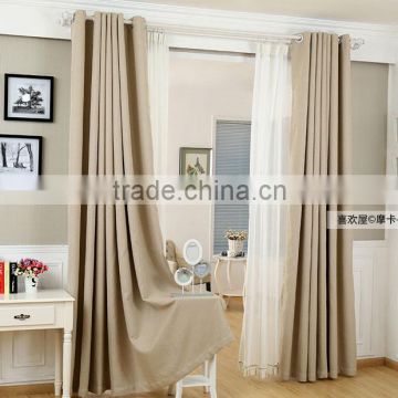 Guangzhou wholesale led window curtain fabric designs for living room office curtain
