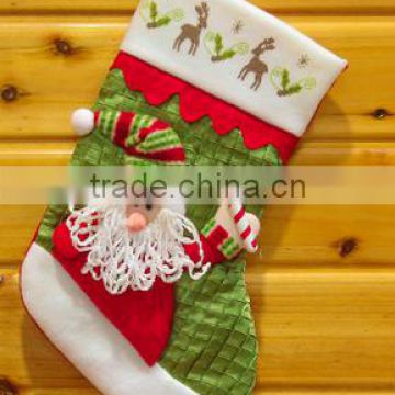 wholesale Christmas socks santa stocking tree decoration