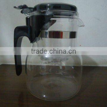 pyrex heat resistant glass teapot set