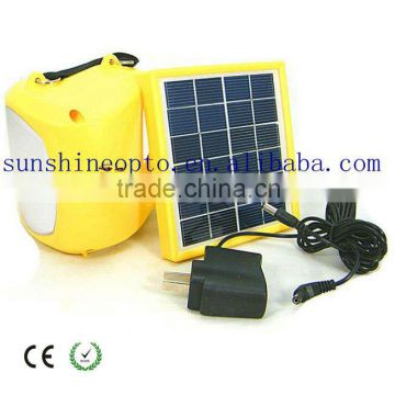 1w LED solar rechargeable led lantern with CE ROHS