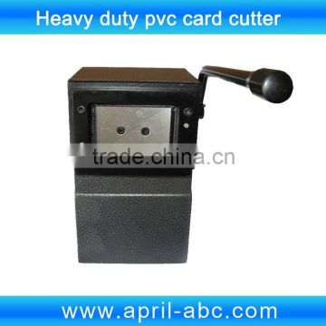 85.5x54mm heavy duty manual cutter PVC card die cutter