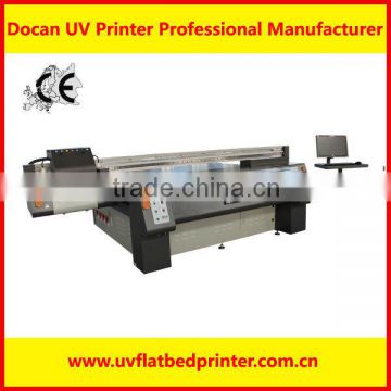 Docan uv flatbed printer glass printing machine uv2030