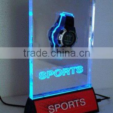 acrylic LED light stand