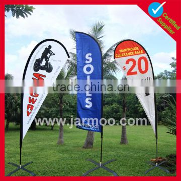 Fast Production weatherproof advertising beach flag and banner