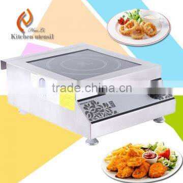 Super power durable 5000W 220V quality commercial stainless steel electric indcution stove wok cooker in hotel restaurent H50PX