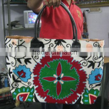 Suzani Bag Ethnic Embroidery Suzani Beach Bag