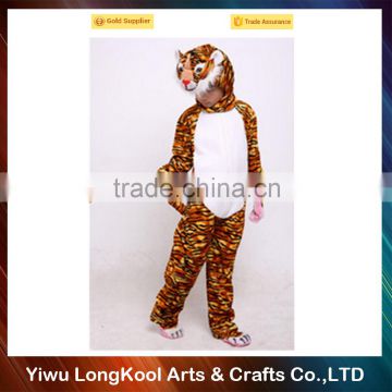 Wholesale children children party tigher mascot costume handmade plush animal costume