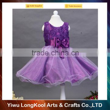 2016 New wholesale latest children dress designs tulle princess tutu dress