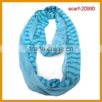 printed jersey scarf