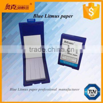 blue Litmus paper Acid base test paper for lab