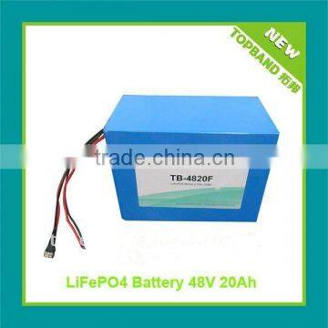 First Level lithium electric bike battery 48v 20ah factory direct sale