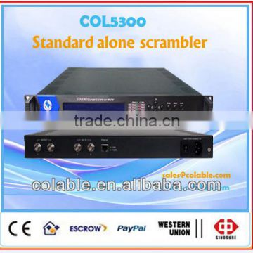 COL5300 frequency scrambler, digital tv transponder scrambler