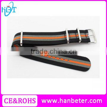 Latest style multi color rose gold buckle wrist watch straps with OEM design
