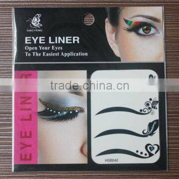 2016 best seller eco-friendly high quality custom eyeliner tattoo