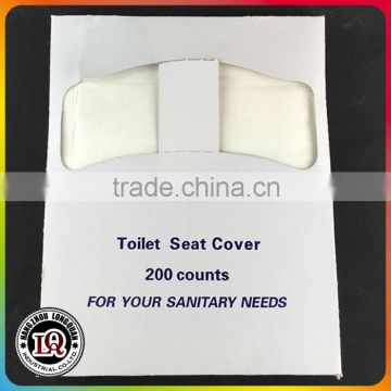 Disposable Virgin Pulp Travel 1/4 Toilet Cover Seat