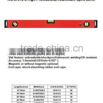 cheap price aluminum construction instrument hot enginneer Spirit Level