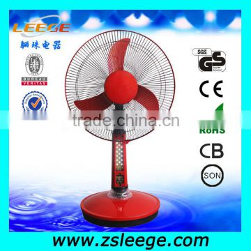 home appliances rechargeable dc cooling fan with CE ROHS