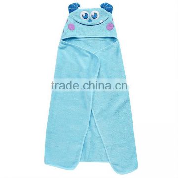Children Hooded Towel Baby Wrap With Cute Animal