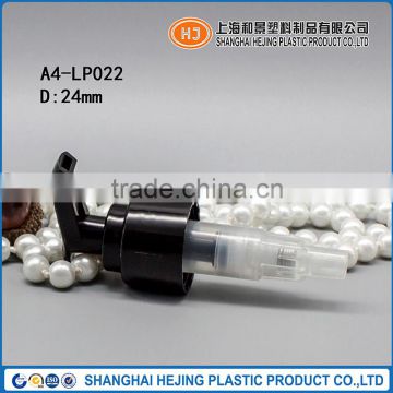 24mm black manual plastic pressure sprayer for plastic bottle
