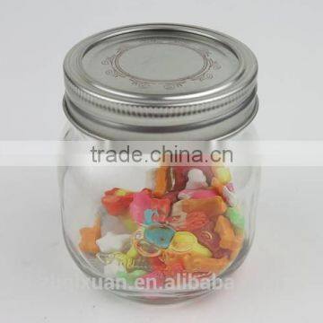 250ml Mason Jar Glass with Tinplate Lid