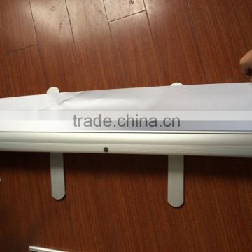 Small model 2 style roll up banner stand with cheaper price, scrolling stand