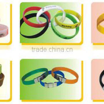 high quality promotional silicone bracelets in 2015