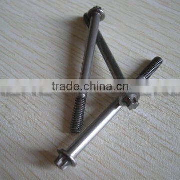 stainless steel 12 point flange screw