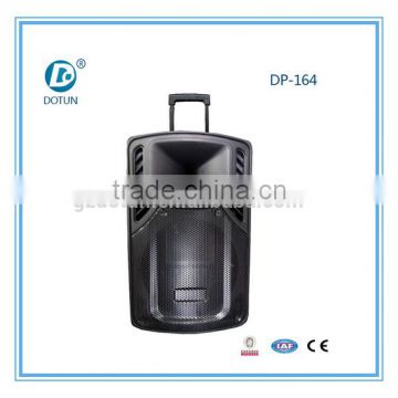 12 inch plastic powered amplifier portable bluetooth speaker DP-164