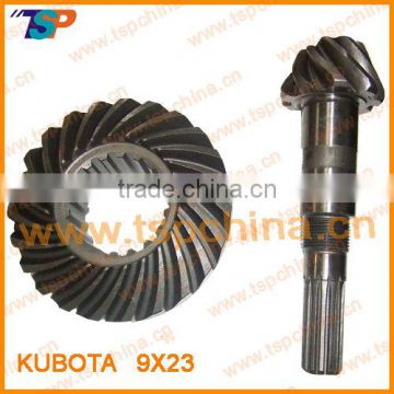 KUBOTA Bevel gears for part Basin Angle Tooth 9X23