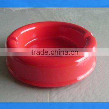 DCA009150RED Shiny RED color melamine ashtray, melamine cigarette ashtray, round ashtray