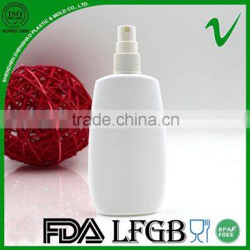 wholesale flat square 120ml plastic bottle with spray