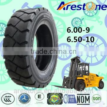 china wholesale bias rubber tire forklift solid tire 6.00-9 6.50-10china wholesale industrial forklift tyres