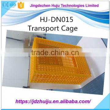 100% PE material folding live chicken cage to transport/poultry transport cage HJ-DN015
