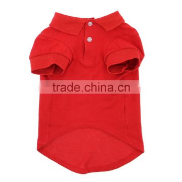 dog polo shirt dog clothes factory in China