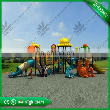 hot commercial grade Everest giant plastic outdoor playground with swings