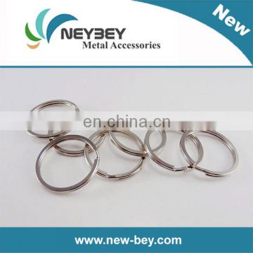 Fashion Steel Split Keyring MKP 25mm in Flat as Key Chain Accssory